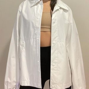 Helmut Lang White Coaches Jacket